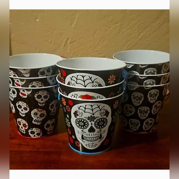 14 Halloween Gift Boo Buckets 9 Skeleton/5 Mummy - Picture 4 of 7